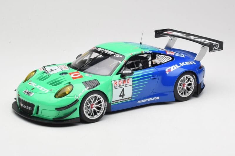 Porsche 911 991.2 GT3 R #4 Falken K. Bachler / M. Ragginger VLN Winner Round 6 2018 Minichamps 1:18 153186994 Pressofusione