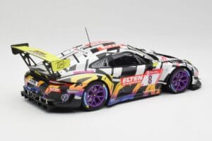 Porsche 911 991.2 GT3 R #8 Iron Force Ring Police 24 Hours Nürburgring 2019 Minichamps 1:18 153196088 Pressofusione — immagine 2 di 6