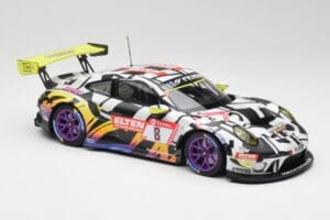 Porsche 911 991.2 GT3 R #8 Iron Force Ring Police 24 Hours Nürburgring 2019 Minichamps 1:18 153196088 Pressofusione — immagine 4 di 6