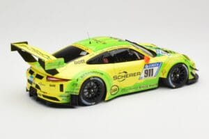 Porsche 911 991.2 GT3 R #911 Manthey Racing R. Dumas / F. Makowiecki 24 Hours of Nurburgring 2017 Minichamps 1:18 155176911 P — immagine 2 di 6