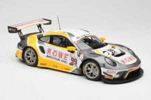 Porsche 911 991.2 GT3 R #99 Rowe Racing D. Olsen / M. Campbell 24 Hours of Spa 2019 Minichamps 1:18 155196099 Pressofusione — immagine 4 di 6