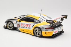 Porsche 911 991.2 GT3 R #99 Rowe Racing D. Olsen / M. Campbell 24 Hours of Spa 2019 Minichamps 1:18 155196099 Pressofusione — immagine 5 di 6