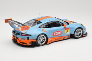 Porsche 911 991.2 GT3 R Pacific Gulf Racing #9 J. Lammers / K. Miura Super GT 300 Series 2017 Minichamps 1:18 155176909 Press — immagine 2 di 6