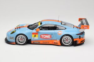 Porsche 911 991.2 GT3 R Pacific Gulf Racing #9 J. Lammers / K. Miura Super GT 300 Series 2017 Minichamps 1:18 155176909 Press — immagine 3 di 6