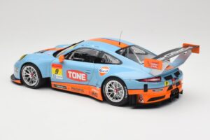 Porsche 911 991.2 GT3 R Pacific Gulf Racing #9 J. Lammers / K. Miura Super GT 300 Series 2017 Minichamps 1:18 155176909 Press — immagine 5 di 6