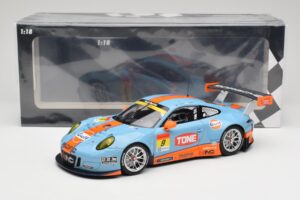 Porsche 911 991.2 GT3 R Pacific Gulf Racing #9 J. Lammers / K. Miura Super GT 300 Series 2017 Minichamps 1:18 155176909 Press — immagine 6 di 6