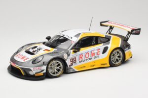 Porsche 911 991.2 GT3 R Rowe Racing #98 N. Muller / R. Dumas / M. Jaminet 24 Hours of Spa 2019 Minichamps 1:18 155196098 Pres