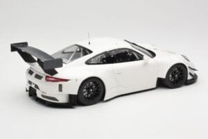 Porsche 911 991.2 GT3 R Bianco con Cerchi Neri Minichamps 1:18 155186900 Pressofusione — immagine 2 di 6