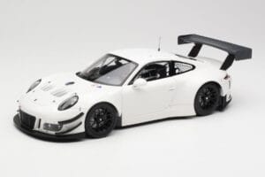 Porsche 911 991.2 GT3 R Bianco con Cerchi Neri Minichamps 1:18 155186900 Pressofusione