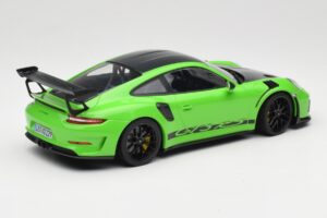 Porsche 911 991.2 GT3 RS Weissach Package Verde Minichamps 1:18 153068233 Pressofusione — immagine 2 di 6