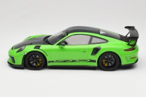Porsche 911 991.2 GT3 RS Weissach Package Verde Minichamps 1:18 153068233 Pressofusione — immagine 3 di 6