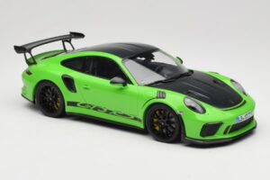 Porsche 911 991.2 GT3 RS Weissach Package Verde Minichamps 1:18 153068233 Pressofusione — immagine 4 di 6