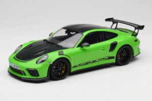Porsche 911 991.2 GT3 RS Weissach Package Verde Minichamps 1:18 153068233 Pressofusione