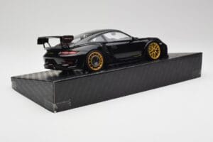 Porsche 911 991.2 GT3 RS Manthey Racing Nero Minichamps 1:18 MR-911-GT3RS-1803 Pressofusione — immagine 3 di 6