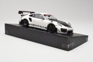 Porsche 911 991.2 GT3 RS Manthey Racing Bianco Minichamps 1:18 MR-911-GT3RS-1801 Pressofusione — immagine 4 di 6