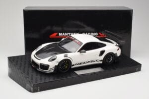 Porsche 911 991.2 GT3 RS Manthey Racing Bianco Minichamps 1:18 MR-911-GT3RS-1801 Pressofusione — immagine 6 di 6