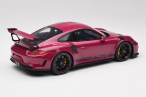 Porsche 911 991.2 GT3 RS Ruby Star GT Spirit 1:18 GT911 Resina — immagine 2 di 6
