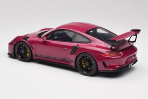 Porsche 911 991.2 GT3 RS Ruby Star GT Spirit 1:18 GT911 Resina — immagine 5 di 6