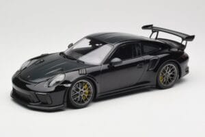 Porsche 911 991.2 GT3 RS Weissach Package Nero Cerchi Magnesio Argento Minichamps 1:18 153068229 Pressofusione