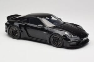 Porsche 911 992 Brabus 900 Rocket-R Obsidian Black GT Spirit 1:18 GT502 Resina — immagine 4 di 6