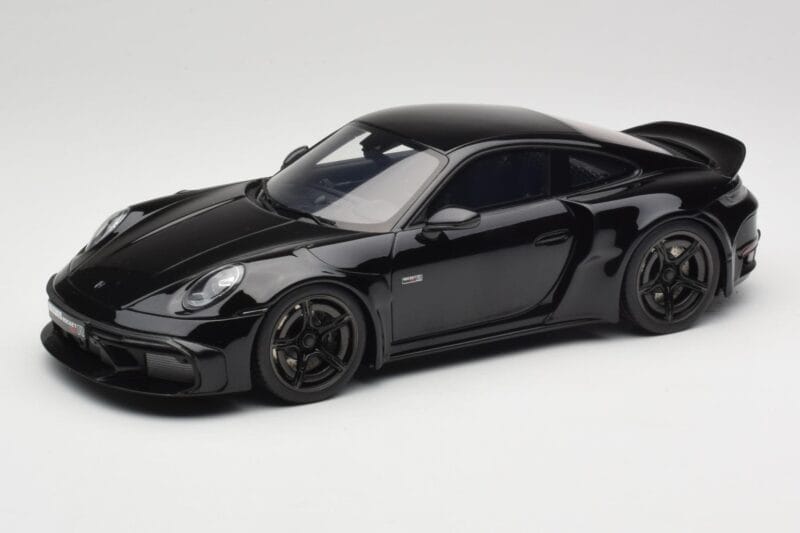 Porsche 911 992 Brabus 900 Rocket-R Obsidian Black GT Spirit 1:18 GT502 Resina