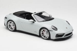 Porsche 911 992 Carrera 4 GTS Cabriolet Grigio Minichamps 1:18 155063034 Pressofusione — immagine 2 di 6