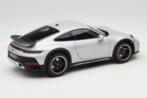Porsche 911 992 Dakar Ice Grey Metallic Norev 1:18 187242 Pressofusione — immagine 3 di 8