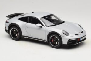 Porsche 911 992 Dakar Ice Grey Metallic Norev 1:18 187242 Pressofusione — immagine 6 di 8