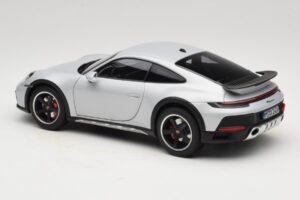 Porsche 911 992 Dakar Ice Grey Metallic Norev 1:18 187242 Pressofusione — immagine 7 di 8