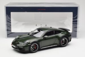 Porsche 911 992 Dakar Oak Verde Metallizzato Norev 1:18 187241 Pressofusione — immagine 9 di 9