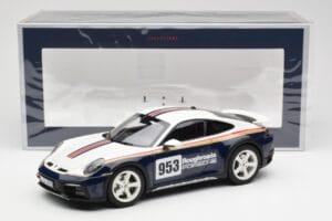 Porsche 911 992 Dakar Rough Roads Norev 1:18 187240 Pressofusione — immagine 9 di 9