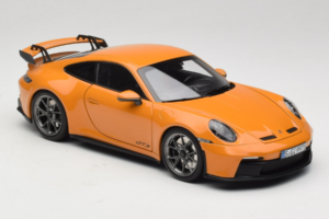 Porsche 911 992 GT3 Bahama Yellow Norev 1:18 187387 Pressofusione — immagine 6 di 8