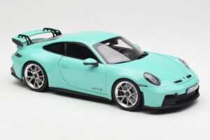 Porsche 911 992 GT3 Mint Verde Norev 1:18 187316 Pressofusione — immagine 6 di 8