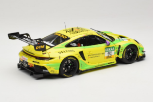 Porsche 911 GT3 R #91 T. Preining Manthey EMA DTM Norisring Winner 2023 Minichamps 1:18 MG-M-911-DTM-n91-23-1802 Pressofusion — immagine 3 di 8