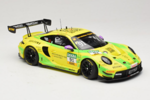 Porsche 911 GT3 R #91 T. Preining Manthey EMA DTM Norisring Winner 2023 Minichamps 1:18 MG-M-911-DTM-n91-23-1802 Pressofusion — immagine 6 di 8