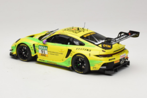 Porsche 911 GT3 R #91 T. Preining Manthey EMA DTM Norisring Winner 2023 Minichamps 1:18 MG-M-911-DTM-n91-23-1802 Pressofusion — immagine 7 di 8