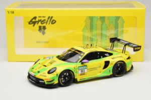Porsche 911 GT3 R #91 T. Preining Manthey EMA DTM Norisring Winner 2023 Minichamps 1:18 MG-M-911-DTM-n91-23-1802 Pressofusion — immagine 8 di 8