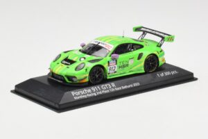 Porsche 911 GT3 R 992 #912 Manthey Racing M. Campbell / M. Jaminet / T. Preining Bathurst 12 Hour 2023 Minichamps 1:43 MG-M-9 — immagine 2 di 4