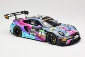 Porsche 911 992 GT3 R Team WRT #9 T. Heinemann DTM 2023 Minichamps 1:18 113236309 Pressofusione — immagine 6 di 8
