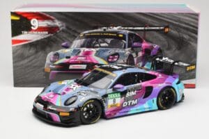 Porsche 911 992 GT3 R Team WRT #9 T. Heinemann DTM 2023 Minichamps 1:18 113236309 Pressofusione — immagine 8 di 8