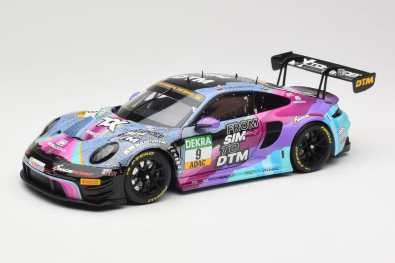 Porsche 911 992 GT3 R Team WRT #9 T. Heinemann DTM 2023 Minichamps 1:18 113236309 Pressofusione