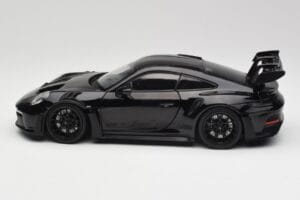 Porsche 911 992 GT3 RS Nero & Cerchi Neri Concept Minichamps 1:18 911992003 Pressofusione — immagine 4 di 8