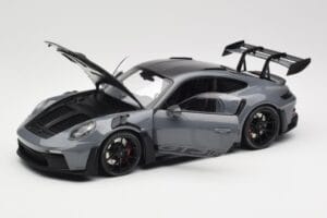 Porsche 911 992 GT3 RS Crayon Weissach Package & Black Wheels Minichamps 1:18 110062024 Pressofusione — immagine 2 di 8