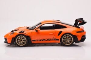 Porsche 911 992 GT3 RS Gulf Arancione Norev 1:18 187360 Pressofusione — immagine 4 di 8