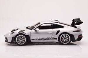 Porsche 911 992 GT3 RS Ice Grigio Norev 1:18 187359 Pressofusione — immagine 4 di 8
