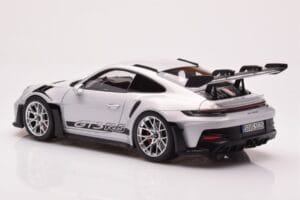 Porsche 911 992 GT3 RS Ice Grigio Norev 1:18 187359 Pressofusione — immagine 7 di 8