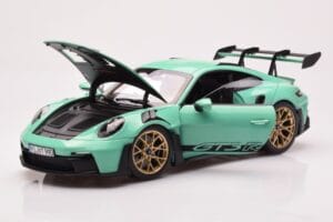 Porsche 911 992 GT3 RS Mint Verde Norev 1:18 187362 Pressofusione — immagine 2 di 8