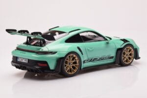 Porsche 911 992 GT3 RS Mint Verde Norev 1:18 187362 Pressofusione — immagine 3 di 8