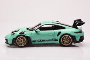 Porsche 911 992 GT3 RS Mint Verde Norev 1:18 187362 Pressofusione — immagine 4 di 8