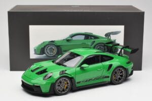 Porsche 911 992 GT3 RS Python Verde Norev 1:18 WAP0212820RGT3 Pressofusione — immagine 8 di 8
